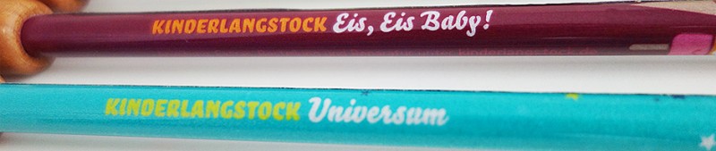 Unsere neuen Kleinkinderlangstöcke Eis, Eis Baby und Universum