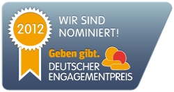 Anderes Sehen e.V. für Deutschen Engagementpreis 2012 nominiert